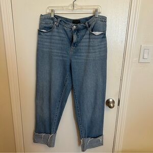 Banana Republic Slouch Light Blue Boyfriend Jeans